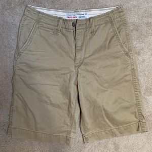American Eagle Longer Length 12” Kahki Short